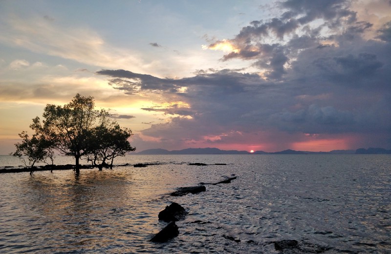 Sunset in Sikao, Trang