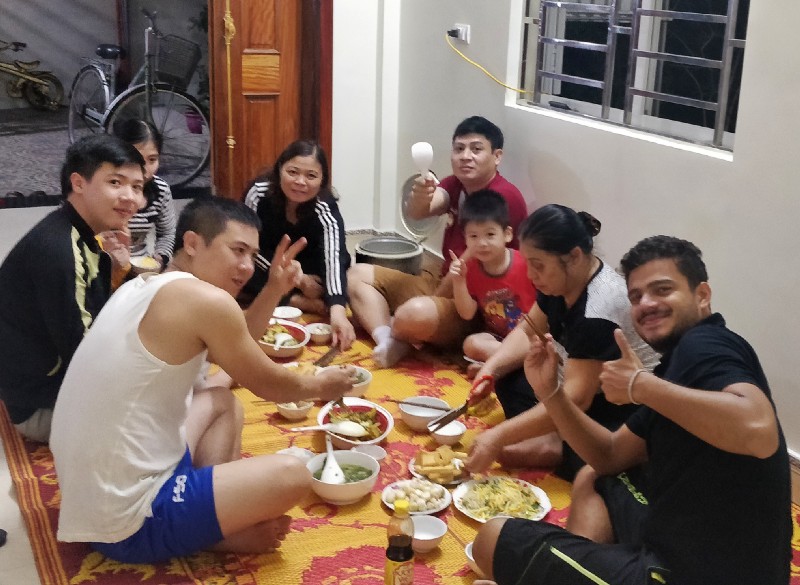 Family dinner — End of Day 29