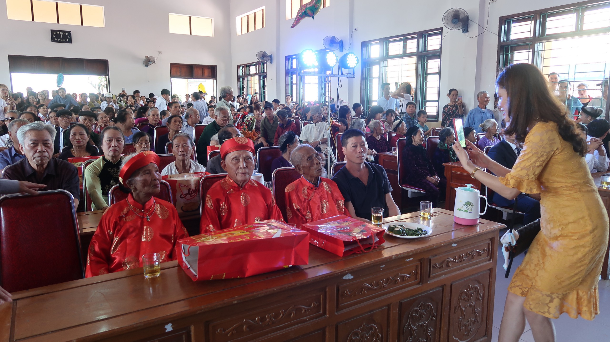 The ceremony in our village