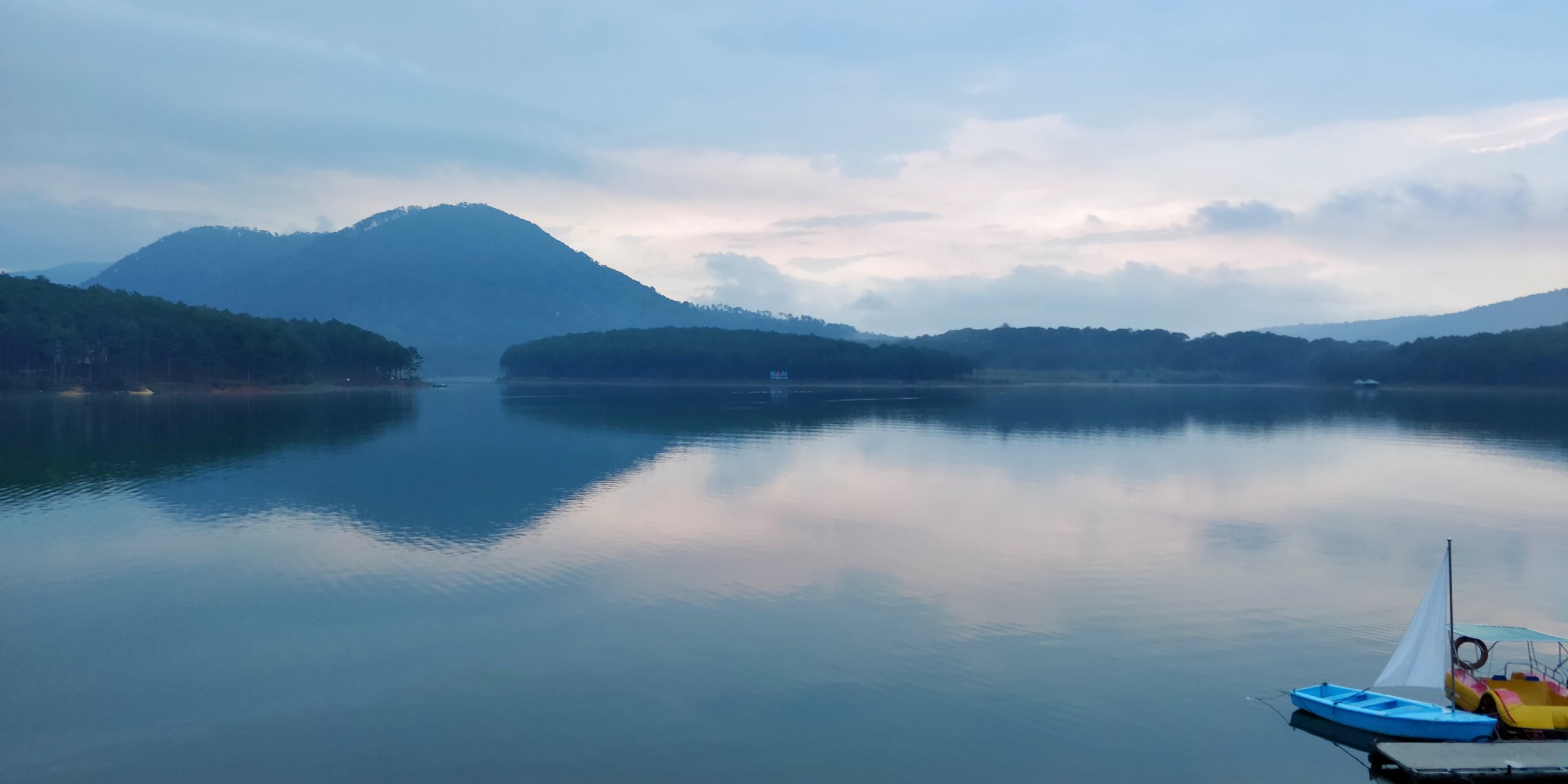 Just after sunset in Da Lat