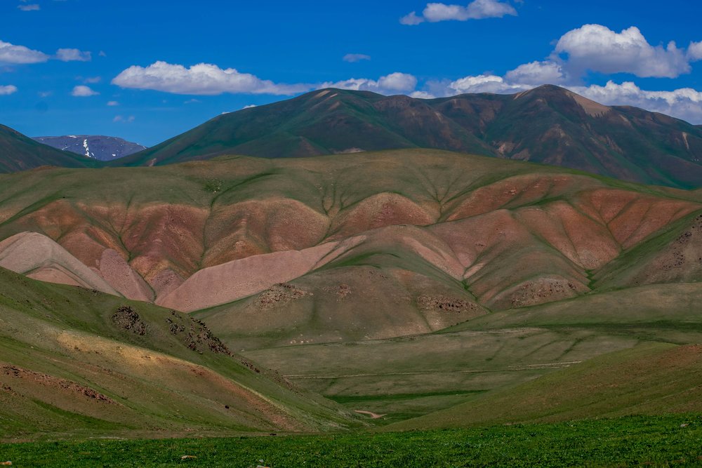 Mountain views on the Trek