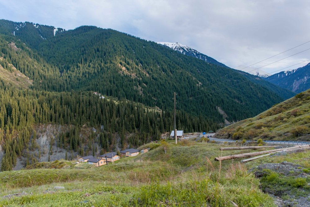 On the Way to Kolsay Lakes National Park