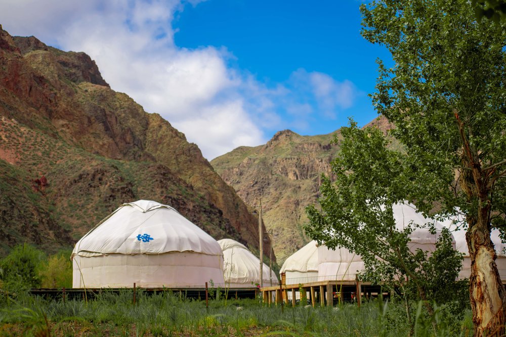 Yurts in Eco Park