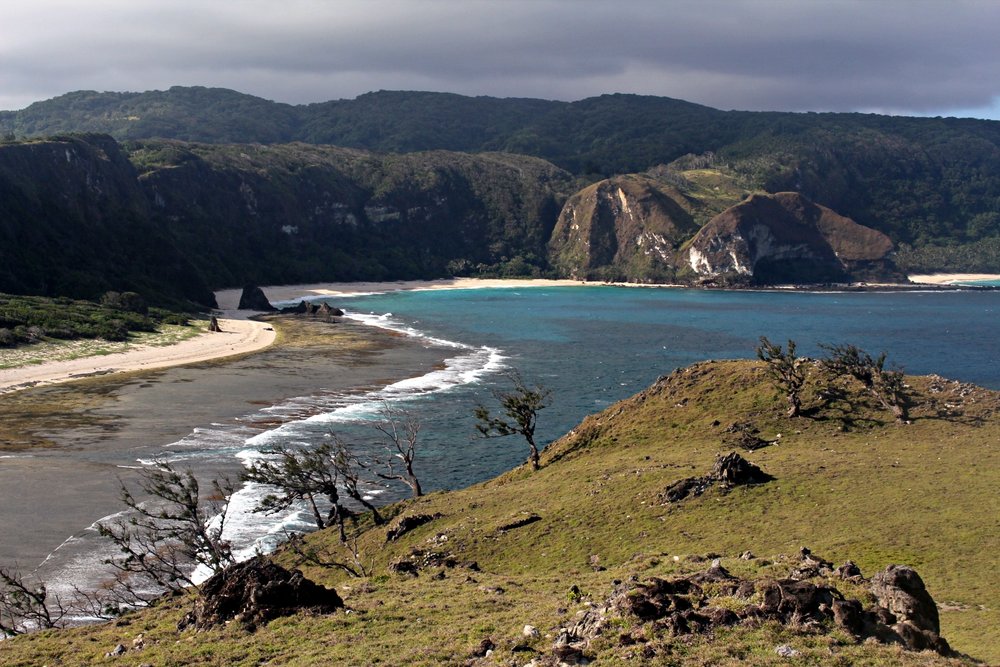 View of Cibang Cove as seen atop Nagudungan Hill