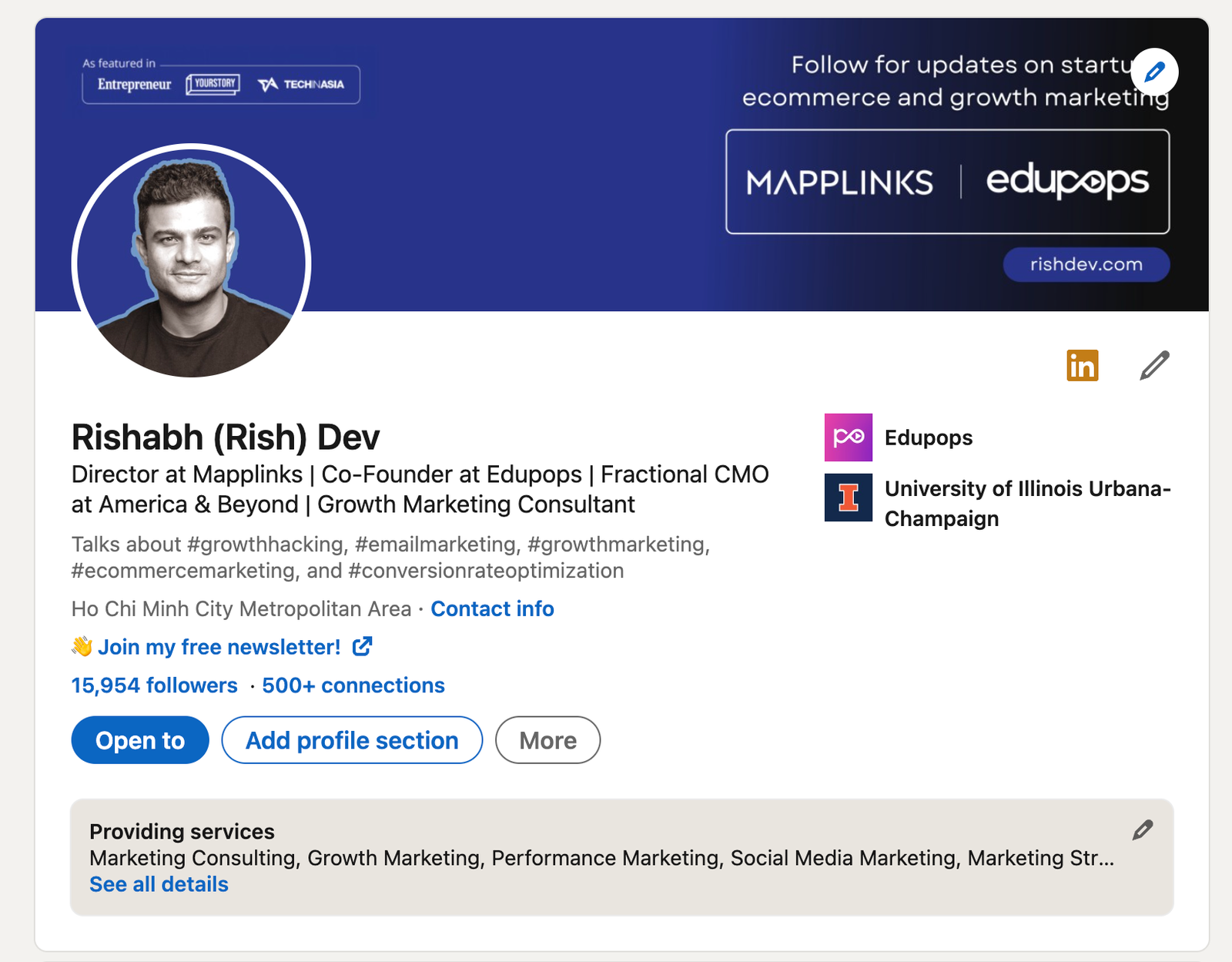 My APOC Framework for Writing LinkedIn Posts - Rishabh Dev